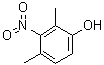2,4-二甲基-3-硝基苯酚分子结构 (CAS 70261-49-3)