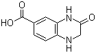 3-Oxo-1,2,3,4-tetrahydroquinoxaline-6-carboxylic acid molecular structure (CAS 702669-54-3)