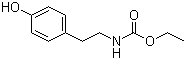 结构式 CAS# 70275-54-6, [2-(4-羟基苯基)乙基]氨基甲酸乙酯