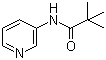 N-(Pyridin-3-yl)pivalamide molecular structure (CAS 70298-88-3)