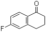 结构式 CAS# 703-67-3, 6-氟-3,4-二氢-2H-1-萘酮; 6-氟-1-四氢萘酮