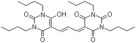 Bis(1,3-dibutylbarbituric acid)trimethine oxonol molecular structure (CAS 70363-83-6)