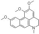 1,2,10-三甲氧基-6a,7-二去氢阿朴啡分子结构 (CAS 70403-80-4)