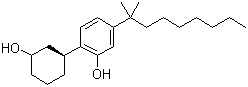 structure of CAS# 70434-92-3, rel-5-(1,1-Dimethyloctyl)-2-[(1R,3S)-3-hydroxycyclohexyl]phenol