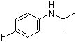 4-氟-N-异丙基苯胺分子结构 (CAS 70441-63-3)