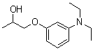 1-[3-(Diethylamino)phenoxy]-2-propanol molecular structure (CAS 70464-36-7)