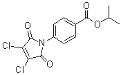 4-(3,4-Dichloro-2,5-dihydro-2,5-dioxo-1H-pyrrol-1-yl)benzoic acid 1-methylethyl ester molecular structure (CAS 704878-75-1)