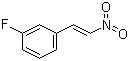 结构式 CAS# 705-84-0, 1-(3-氟苯基)-2-硝基乙烯; 3-氟-beta-硝基苯乙烯