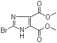 结构式 CAS# 705280-65-5, 2-溴-1H-咪唑-4,5-二甲酸二甲酯