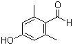 2,6-二甲基-4-羟基苯甲醛分子结构 (CAS 70547-87-4)