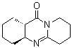 trans-1,2,3,4,4a,6,7,8,9,11a-Decahydro-11H-pyrido[2,1-b]quinazolin-11-one molecular structure (CAS 70591-78-5)