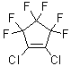 1,2-Dichloro-3,3,4,4,5,5-hexafluorocyclopentene molecular structure (CAS 706-79-6)