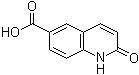 1,2-Dihydro-2-oxo-6-quinolinecarboxylic acid molecular structure (CAS 70639-78-0)