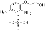 2-(2,4-Diaminophenoxy)ethanol sulfate molecular structure (CAS 70643-20-8)