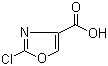 2-氯恶唑-4-甲酸分子结构 (CAS 706789-07-3)