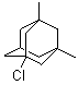 structure of CAS# 707-36-8, 1-Chloro-3,5-dimethyladamantane;5-Chloro-1,3-dimethyladamantane