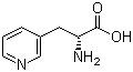 结构式 CAS# 70702-47-5, 3-(3-吡啶基)-D-丙氨酸