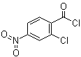 structure of CAS# 7073-36-1, 4-Nitro-2-chlorobenzoyl chloride;2-Chloro-4-nitrobenzoyl chloride