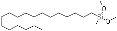 structure of CAS# 70851-50-2, Dimethoxymethyloctadecylsilane;Octadecylmethyldimethoxysilane