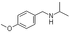 Isopropyl(4-methoxybenzyl)amine molecular structure (CAS 70894-74-5)