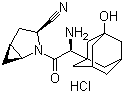 Saxagliptin hydrochloride molecular structure (CAS 709031-78-7)