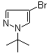structure of CAS# 70951-85-8, 4-Bromo-1-tert-butylpyrazole;1-tert-Butyl-4-Bromopyrazole
