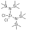 Bis[bis(trimethylsilyl)amino]dichlorozirconium molecular structure (CAS 70969-28-7)