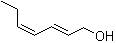 (2E,4Z)-庚二烯醇分子结构 (CAS 70979-88-3)