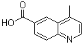 结构式 CAS# 7101-68-0, 4-甲基-6-喹啉羧酸