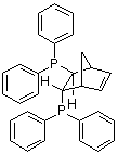 structure of CAS# 71042-54-1, (1R,2S,3S,4S)-Bicyclo[2.2.1]hept-5-ene-2,3-diylbis[diphenylphosphine];(S,S)-Norphos