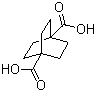 Bicyclo[2.2.2]octane-1,4-dicarboxylic acid molecular structure (CAS 711-02-4)