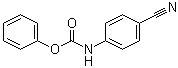 Phenyl N-(4-cyanophenyl)carbamate molecular structure (CAS 71130-54-6)
