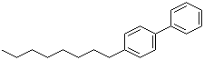 4-正辛基联苯分子结构 (CAS 7116-97-4)