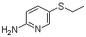5-(Ethylthio)pyridin-2-amine molecular structure (CAS 71167-00-5)