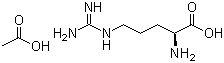 L-Arginine acetate  molecular structure (CAS 71173-62-1)