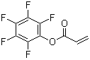 五氟苯基丙烯酸酯分子结构 (CAS 71195-85-2)