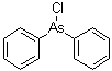 二苯基氯化胂分子结构 (CAS 712-48-1)