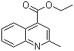 Ethyl 2-methylquinoline-4-carboxylate molecular structure (CAS 7120-26-5)
