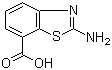 结构式 CAS# 71224-95-8, 2-氨基苯并噻唑-7-甲酸