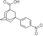 3-(4-硝基苯基)金刚烷-1-甲酸分子结构 (CAS 7123-76-4)