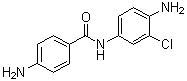 4-Amino-N-(4-amino-3-chlorophenyl)benzamide molecular structure (CAS 71363-91-2)