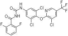 氟啶脲分子结构 (CAS 71422-67-8)