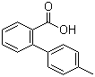 structure of CAS# 7148-03-0, 4'-Methylbiphenyl-2-carboxylic acid;4'-Methyl(1,1'-biphenyl)-2-carboxylic acid