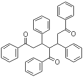 4-苯甲酰基-1,3,5,7-四苯基-1,7-庚二酮分子结构 (CAS 7149-37-3)