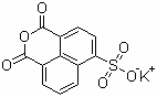 structure of CAS# 71501-16-1, 4-Sulfo-1,8-naphthalic anhydride potassium salt;Potassium 1,3-dioxo-1H,3H-naphtho[1,8-cd]pyran-6-sulphonate
