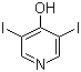 structure of CAS# 7153-08-4, 4-Hydroxy-3,5-diiodopyridine