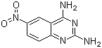 structure of CAS# 7154-34-9, 2,4-Diamino-6-nitroquinazoline
