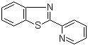 结构式 CAS# 716-80-3, 2-(2-吡啶基)苯并噻唑