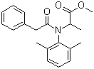 structure of CAS# 71626-11-4, Benalaxyl;DL-alanine N-(2,6-methylphenyl)-N-(phenylacetyl)-methyl ester; Farmoplant