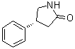 结构式 CAS# 71657-88-0, (R)-4-苯基吡咯烷-2-酮